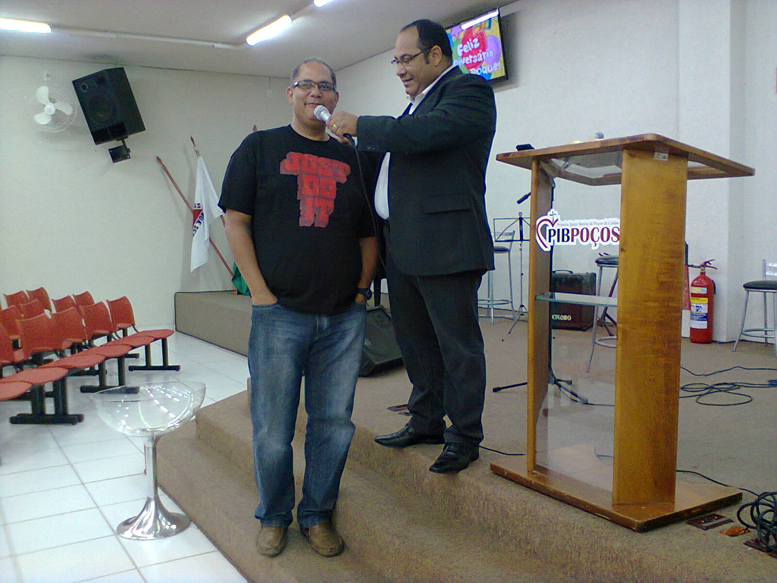 Aniversário Pastor Roque 2012
